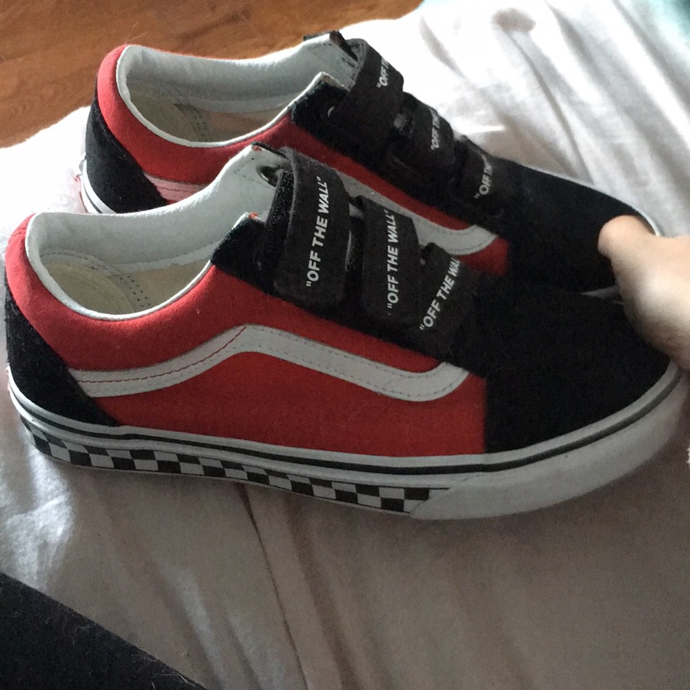 Cute Velcro vans